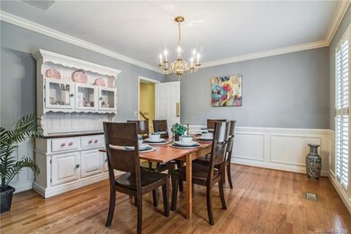 This spacious and elegant dining room is a great s