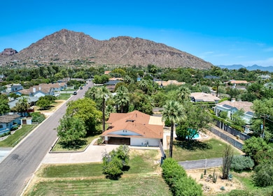 Aerial Side Lot View