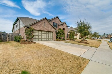 Three car attached garage.