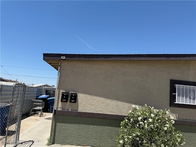 View of home's exterior with stucco siding