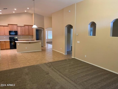 Morelos Family Room to Kitchen