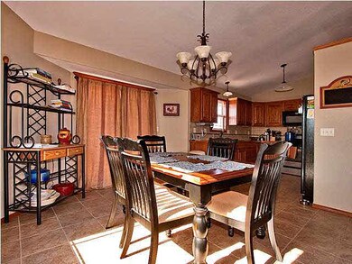 kitchen and dining