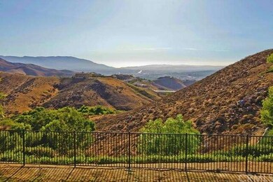 Spectacular views back towards Orange County