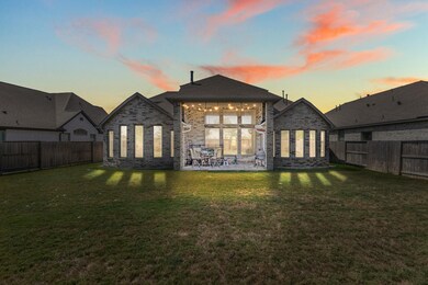This is a spacious backyard with a well-maintained