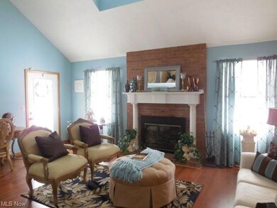Gas fire place in Formal Living Room