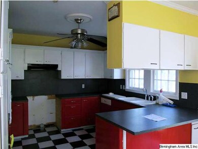 One view of the kitchen