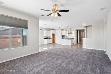 Living Area to Kitchen
