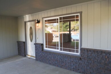 Covered front porch