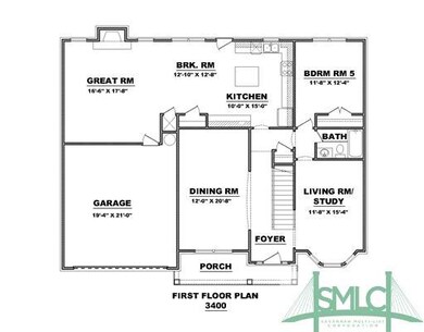 1st Floor Plan.