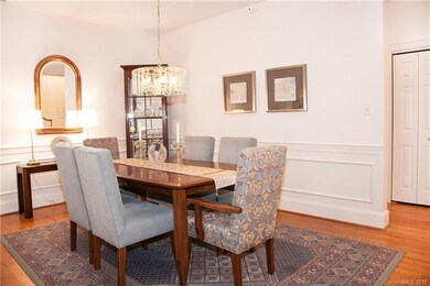 Dining area perfectly situated in the home.