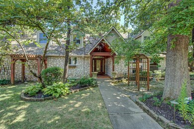 View of front of property with a front lawn