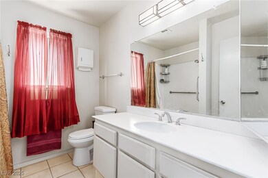 Full bathroom featuring tile patterned floors, a s