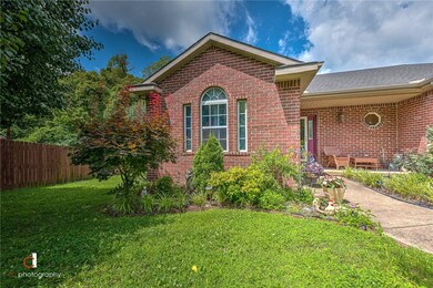 Gorgeous landscaping with tons of mature shade trees.