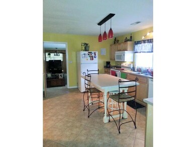 view entering kitchen