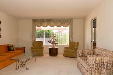 Formal living room, south facing window.