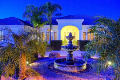 Fountain & Entry to Home