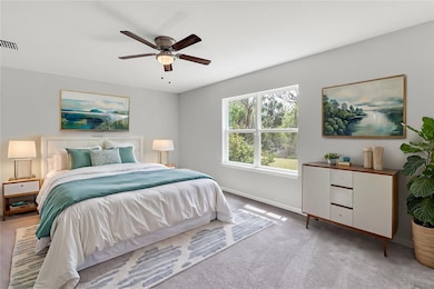 Primary Room Virtually Staged