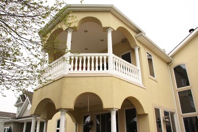 master balcony from below
