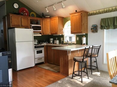 Open kitchen dining.