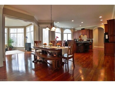 Large eat-in kitchen.