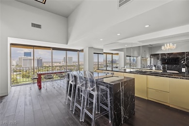 Kitchen featuring amazing wood floors (no carpet i