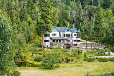 Aerial view of Main Residence front elevation