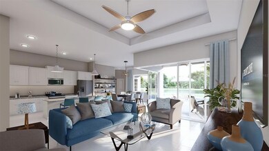 LIDO MODEL GREAT ROOM/KITCHEN