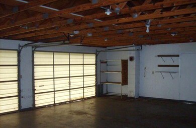 INTERIOR OF GARAGE