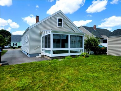Full glass sunroom on cement slab