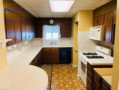 Kitchen with ample cabinetry
