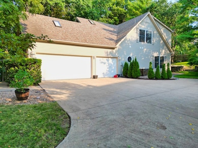 Side-Entry Garage & Driveway