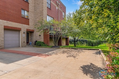 Parking for this townhouse includes the 1 car gara