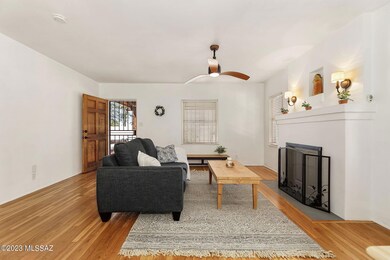 Family Room w/ Wood Burning Fireplace