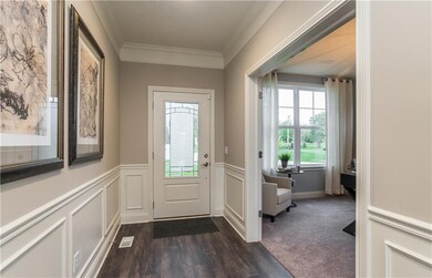 Photo is of a model or similar home.