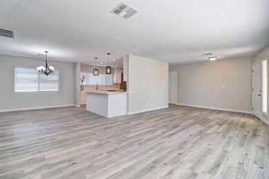 Living and formal dining