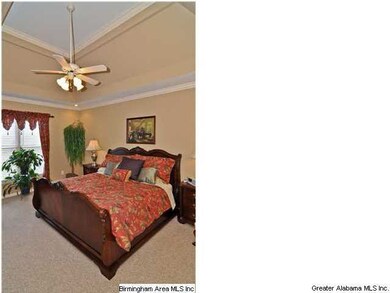 Master with tray ceiling