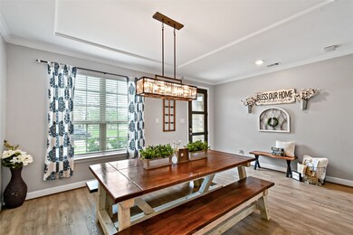 New light fixtures throughout and hardwood blinds.