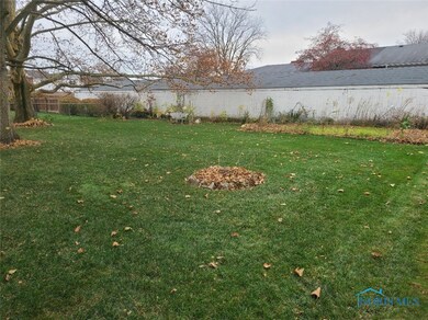 Lots of privacy in backyard.