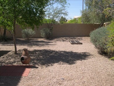 N Back Yard looking E to W