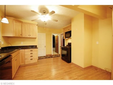 The Eat-in Kitchen is both spacious and updated wi
