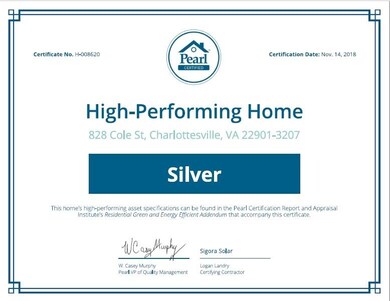 Pearl-Certified Energy efficient home
