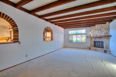 large dining & family room