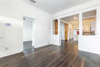 View from Living Room towards dining/kitchen area
