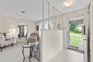 Front entrance into separate entry area!