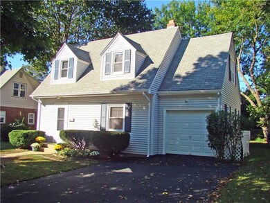 Exterior Front. One garage and parking for up to 4