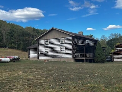 One of two homes on the property.