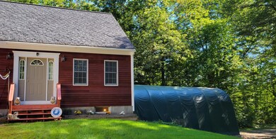 Front and shed