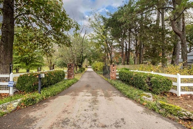 Driveway with gate