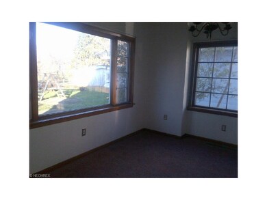 Dining room with loads of natural light.