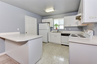 Kitchen with breakfast bar!